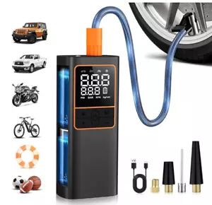 Inflador de Neumáticos Compresor de Aire Portátil, Bomba de Aire Inalámbrica 150PSI para Neumáticos de Coche, El - Imagen 1 de 6