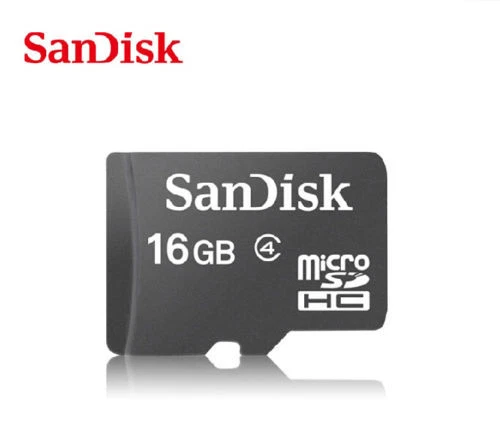 16GB Sandisk Micro SD SDSDQ SDHC C4 TF Flash Memory Card - Image 1 of 1