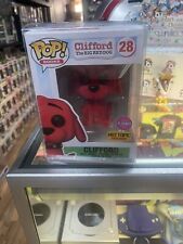 Funko Pop Clifford The Big Red Dog Flocked #28 Hot Topic Exclusive