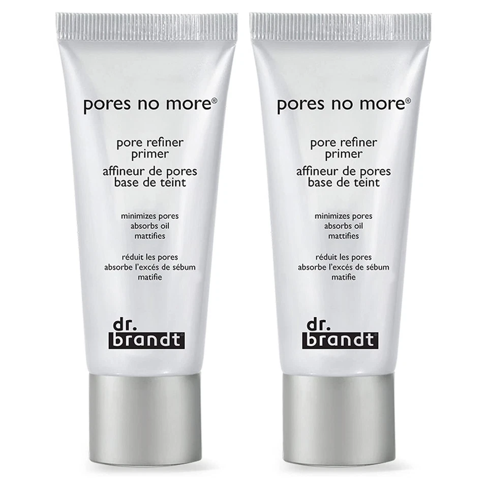 Dr. Brandt Pores No More Pore Refiner Primer 0.5 fl oz15 ml 2 PACK - Image 1 of 1