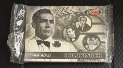 JUEGO DE EXPANSIÓN DE 9 CARTAS CONMEMORATIVAS JAMES BOND GOLDFINGER 2003 Foto 1 de 4