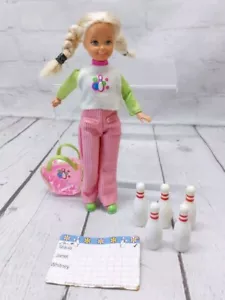 Vintage Bowling Party Stacie Doll 90s Mattel Barbie Incomplete - Picture 1 of 10