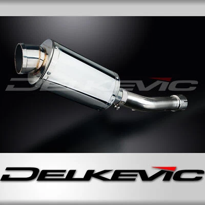 雅马哈 FZ-1 Fazer FZS1000 2006-14 一脚蹬 9 英寸椭圆形不锈钢排气消声器套件 — 第 1/4 张图片