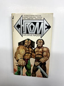 GAY: Vtg 1978 wonderful PB romantic gay sci-fi love story CHROME by George Nader - Picture 1 of 7