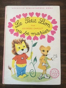 COLLECTION BIBLIOTHEQUE ROSE .. TITUS .. LE PETIT LION VA SE MARIER .. EO - Imagen 1 de 7
