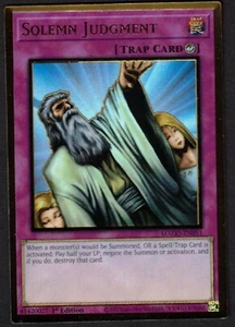 Yugioh Solemn Judgment MAGO-EN051 Premium Gold Rare 1st Ed - NM - Bild 1 von 2