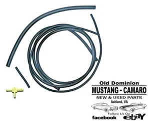 Manguera y kit de camiseta para lavadora de parabrisas Mustang 1965-1966 - Imagen 1 de 2