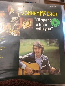 Johnny McEvoy I'll Spend A Time With You (LP) HALP 174 Irish Folk Legend VG+/VG - Picture 1 of 6