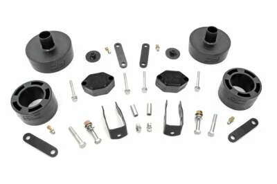 Kit de elevación Rough Country 2,5" Budget Boost para Jeep Wrangler JK 2007-2018 656 Foto 1 de 3