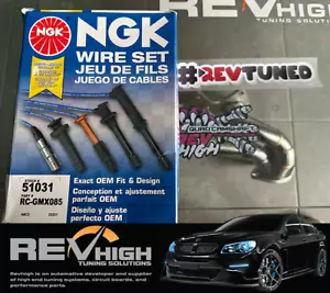 Spark plug leads ignition NGK for Holden 3.8L L67 Supercharged Ecotec V6 - Picture 1 of 4