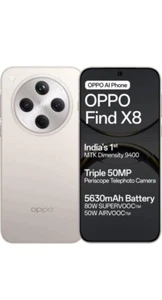 OPPO Find X8 5G Unlocked (Star Grey 256 GB 12 GB RAM) || Triple 50 MP Camera || - Picture 1 of 5