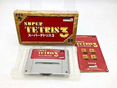 Nintendo Super Famicom Super Tetris 3 Japan 1 Week to USA - Image 1 of 4