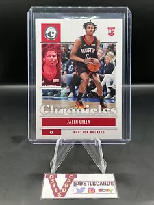 21/22 Panini Chronicles - JALEN GREEN BASE ROOKIE #49 Houston Rockets - Picture 1 of 3