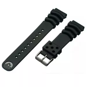 Bracelet caoutchouc pour Seiko Diver SKX007 SKX173 Z22 18/20/22mm bracelet montre bracelet - Photo 1/13