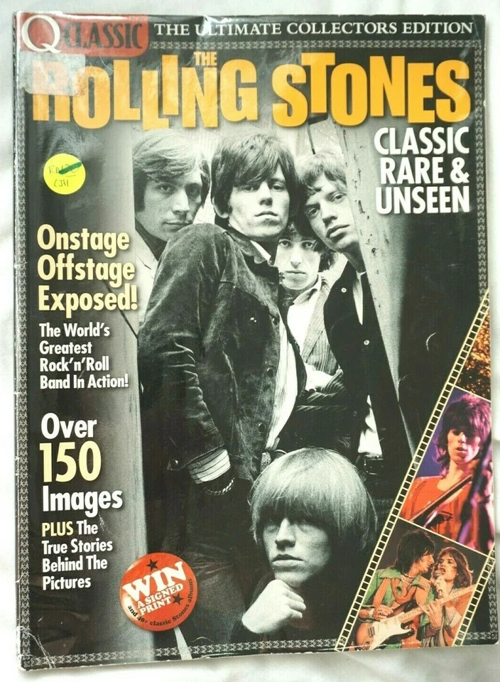 Q Classic : The Ultimate Collectors Edition - THE ROLLING STONES - Rare & Unseen - Image 1 of 4
