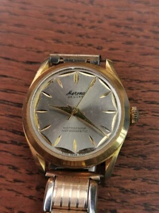 Vintage Herona De Luxe, BFG 866, Mens Gold Plated Dress Watch to Restore #L143 - Picture 1 of 8