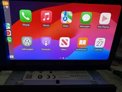 VW Golf GTI R Harman Discover Pro MIB2.5 Radio Receiver Cd Player 9.2" Unlocked - Image 1 of 4