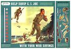 home accents 1944 Help equip G.I. Joe! world war propaganda poster