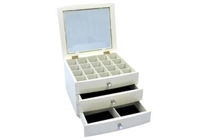 Wooden Fashion Jewellery Box - - Picture 1 of 3