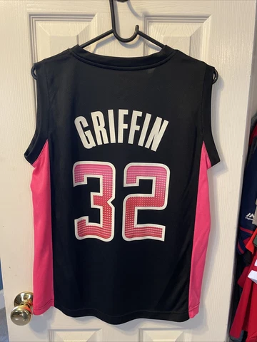 Blake Griffin Los Angeles Clippers Majestic women’s black jersey size large Cover