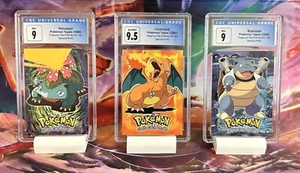 1999 Topps Pokemon The First Movie - Charizard, Blastoise, Venusaur CGC 9 & 9.5 - Picture 1 of 4