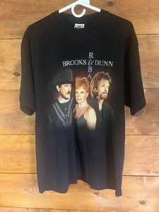 Vintage Reba and Brooks & Dunn 98 Tour T-Shirt Gr. XL schwarz 100% Baumwolle - Bild 1 von 7
