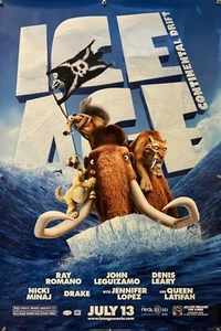 ICE AGE: CONTINENTAL DRIFT Original One Sheet Movie Poster - 2012 - Picture 1 of 6