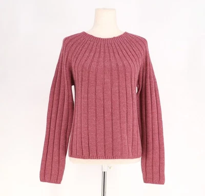 Suéter THE TERRITORY ADVANCE Mezcla de Lana Acanalado Cuello Redondo Cuello Festoneado Talla SP Foto 1 de 4