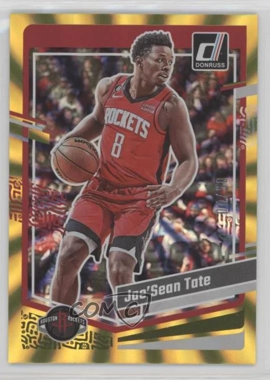 2023-24 Panini Donruss Holo Gold Laser /10 Jae'Sean Tate #171 - Image 1 of 2