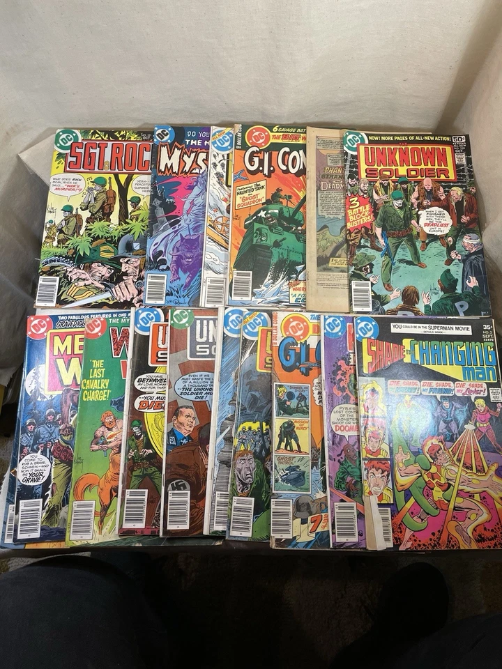 Lot of 15 Vintage DC Comics 1970s–80s War & Action Sgt. Rock G.I. Combat#007 - Image 1 of 4