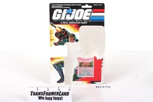 Paquete Backblast o acciones de respaldo de tarjeta ARAH G.I. Joe - Imagen 1 de 2