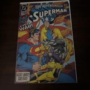 Adventures of Superman #492 (DC Comics July 1992)Vf - Picture 1 of 1