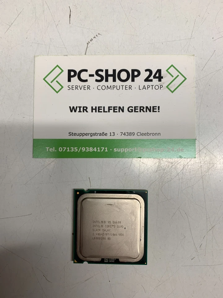 Intel Core 2 Quad Q6600  SLACR Quad Core2,40 GHz Sockel LGA775 - Bild 1 von 1