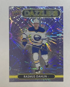 2021-22 Upper Deck Series 1 Rasmus Dahlin Purple Dazzlers SP DZ-7 Sabres 🏒🔥 - Bild 1 von 2