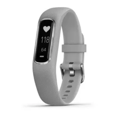 Garmin Vivosmart 4 Smart Health & Fitness Activity Monitor Tracker - Grey - Image 1 of 4