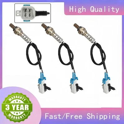 Chevrolet S10 2003 2004 camioneta GMC Sonoma 4,3 L V6 3 piezas sensor de oxígeno arriba+abajo Foto 1 de 4