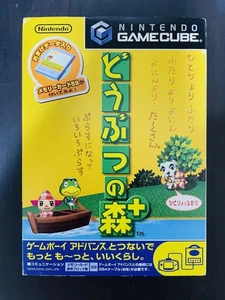 Animal Crossing Nintendo Game Cube 2001 Japanese Version Without Memory Card - Picture 1 of 24