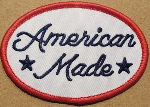American Made embroidered Iron on patch - Picture 1 of 1