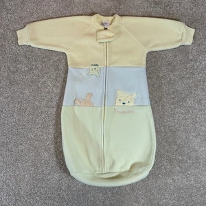 Carters Yellow Classic Sleepsack Wearable Blanket 0-9 Months pooh bear - Picture 1 of 5