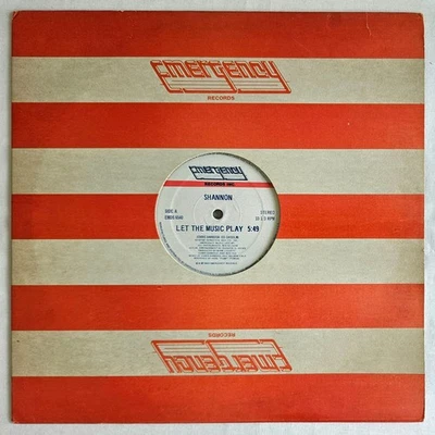 FREESTYLE - SHANNON - LET THE MUSIC PLAY - EMERGENCY RECORDS ORIGINAL PRESSING - Image 1 of 4
