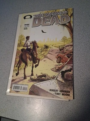 the walking dead #2 Comic 2003 1st Print Mid Grade Condition FN Major Key 1st Ap - Image 1 of 4