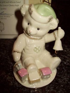 LENOX LIMITED ED TEDDY'S MILLENNIUM WISH ORNAMENT NIB  - Picture 1 of 2