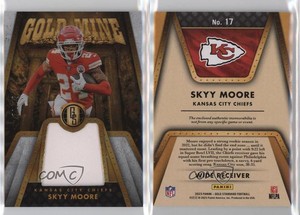 2023 Panini Gold Standard Gold Mine White Gold /49 Skyy Moore #17