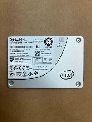Dell EMC Intel Series 480GB SATA 6GB/s SSD D3-S4610 SSDSC2KG480G8R 2.5" SATA - Image 1 of 2