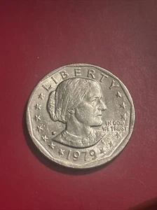 RARE 1979 Susan B Anthony Liberty P (Fg) ONE DOLLAR US Coin - Picture 1 of 2
