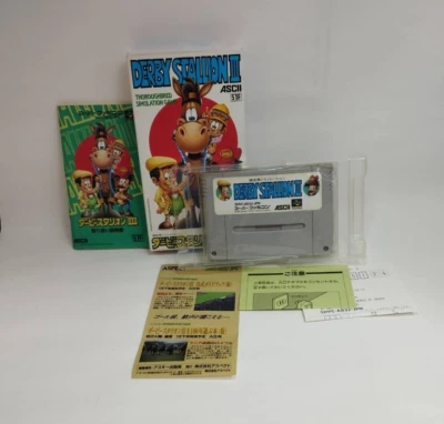 Derby Stallion Ⅲ Super Nintendo Famicom SFC Japanese Retoro Game Classic Game - Image 1 of 3