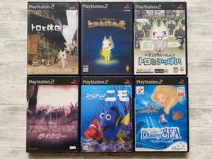SONY PS2 Toro to Holidays & Nagareboshi & Ippai & Dinosaur & Nemo & Disney Sea - Picture 1 of 14