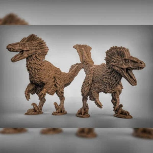 Velociraptor Dinosaur Resin Miniature for DnD | Tabletop Gaming - Picture 1 of 7