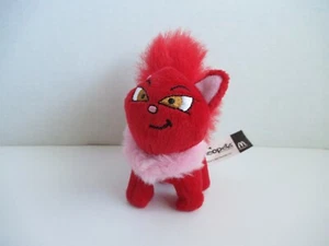 McDonalds Neopets Red Wocky Small Stuffed Animal Plush 2004 Collectible Cat - Picture 1 of 3