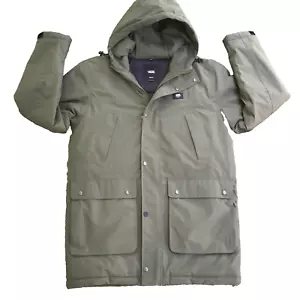 Vans off the Wall Men's Size Medium MTE Jacket Coat Winter Hooded Green - Picture 1 of 13